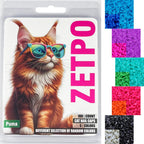 Zetpo kitten nail caps close up view