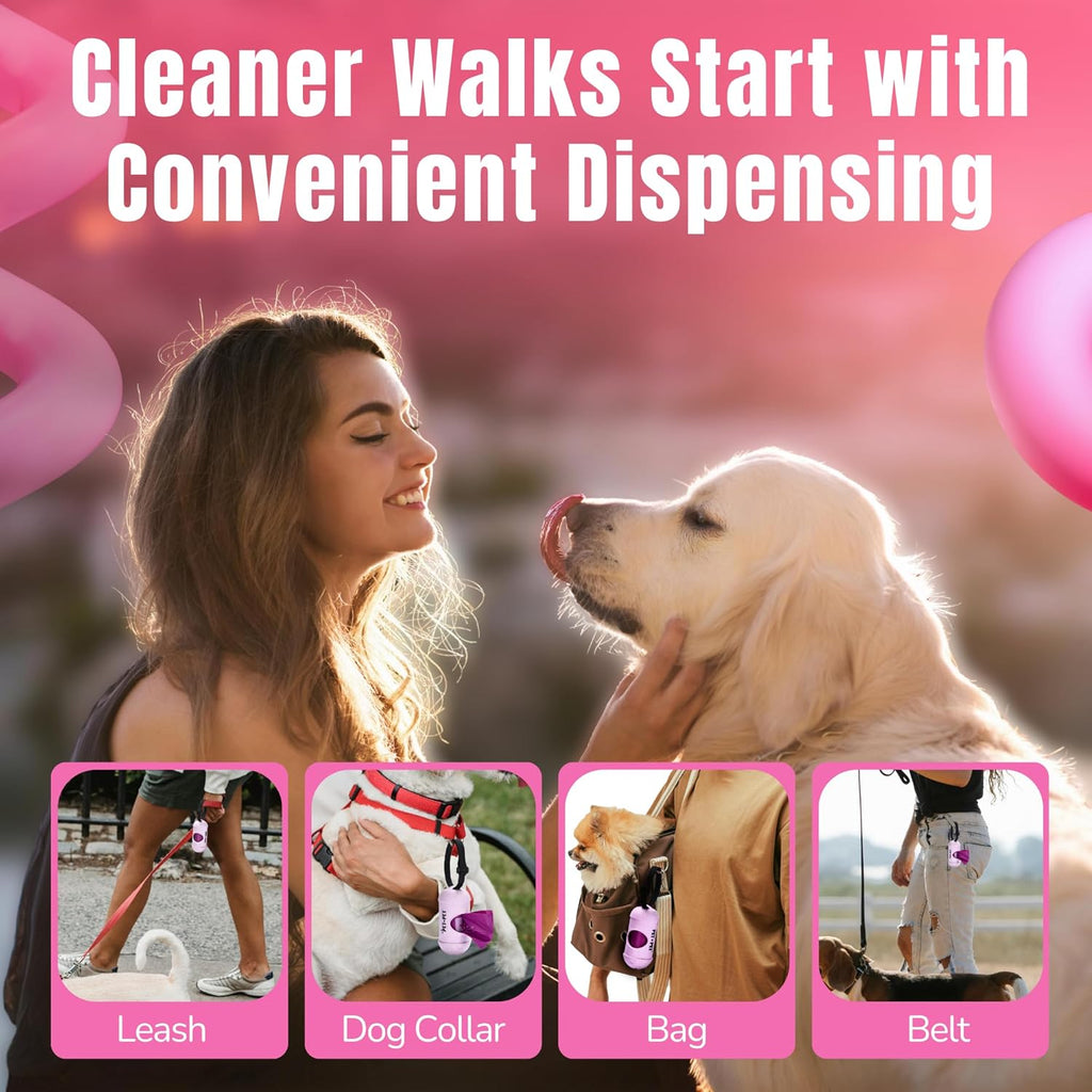 Durable tear resistant heavy duty cat and dog poop disposal bags