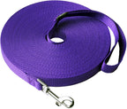 Dog/Puppy Obedience Recall Training Agility Lead - 15ft 20ft 30ft 40ft 50ft Training Leash - Great for Play, Camping, or Backyard (Pink, 20 Feet) - Image 14