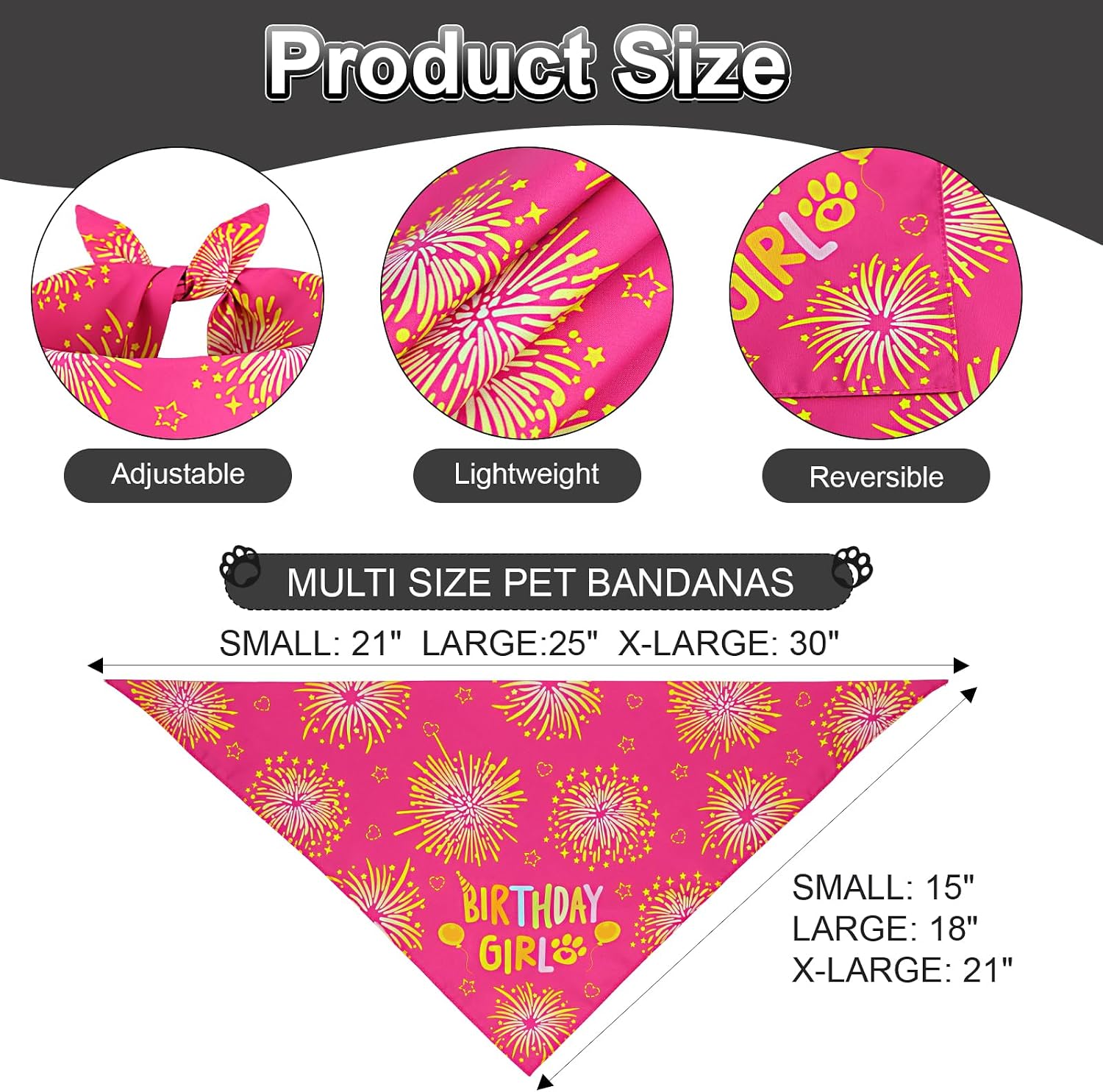 Agroon dog birthday set with interchangeable age numbers