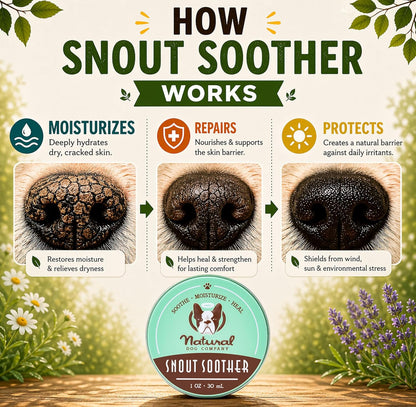 Soothing plant based pet care product for outdoor dogs during hot weather