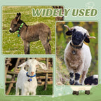Foilswirl small farm animal identification kit with twelve bells and numbered tracking tags.