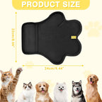 Pet hair removal mitt cleaning cat fur off bed sheets and bedding