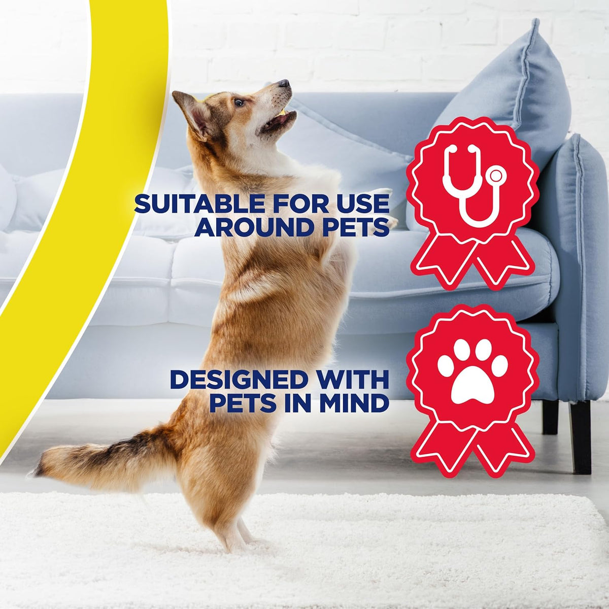Resolve liquid pet stain destroyer targeting deep set carpet discoloration.