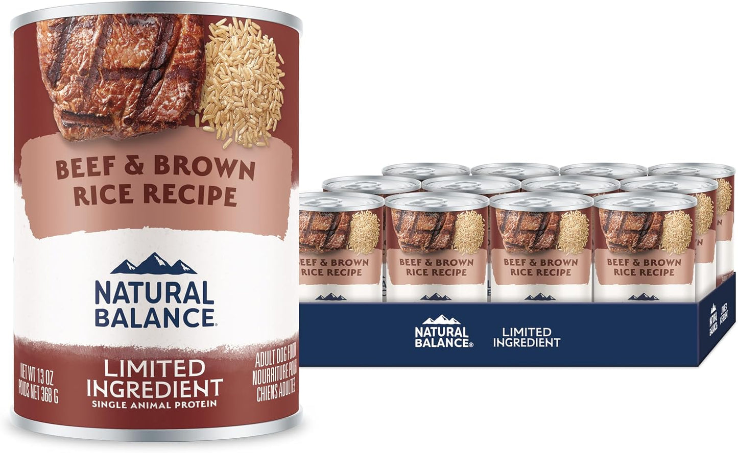 Natural Balance Limited Ingredient Grain-Free Wet Canned Dog Food - Rich Animal Protein Source - Balanced Nutrition - Soy-Free, Gluten-Free - 13 oz - Salmon & Sweet Potato Recipe - 6 Pack - Image 12