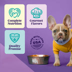 Strongheart premium canned dog food nutritional information and ingredients list