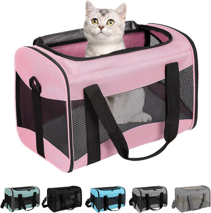 Small Animal Travel, Carrier for Hedgehog Rat Parrot Bird Guinea Pig, Lizards Carrier, Soft Sided Travel Carrier Portable Guinea Pig Up to 10 Lbs (15 * 10 * 10, Green) - Image 13