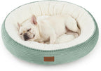 Love's cabin Round Donut Cat and Dog Cushion Bed, 20in Bed for Cats or Small Dogs, Anti-Slip & Water-Resistant Bottom, Super Soft Durable Fabric Pet Beds, Washable Luxury Cat & Dog Bed Gray - Image 13