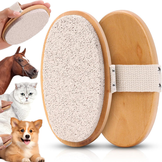 Smaodsgn 3 Pieces Shedding Stone Set For Pet Hair Removal