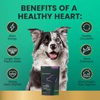 VetriScience healthy heart chews nutritional information panel