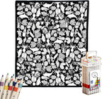 DIY Coloring Blanket for Adults, Color Your Own Velvet Blanket with 24 Washable Markers, Soft Cozy Coloring Kit for Home Decor & Daily Use, Unique Birthday Gift (Cats & Dogs) - Image 9