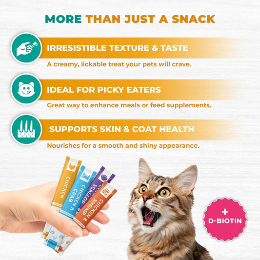 Beloved Pets chicken mix squeeze tubes for cats and small dogs