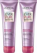 L'Oral Paris Moisture Sulfate Free Conditioner, Hair Care for Color-Treated Hair with Rosemary Botanicals, EverPure, 8.5 Fl Oz - Image 13