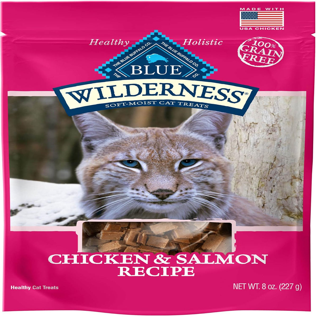 Blue Buffalo Wilderness Soft Cat Treats, Made with Natural Ingredients, Chicken & Trout Recipe, 2-oz Bag - Image 10