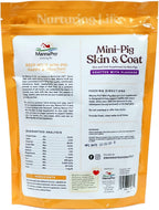 Manna Pro Mini Pig supplement packaging showing ingredients