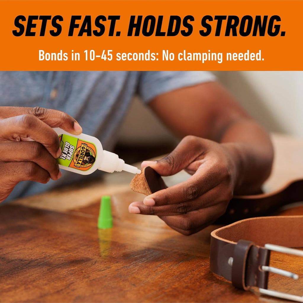 Clear precision gel adhesive bonding plastic and metal components together