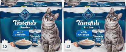 Blue Buffalo Tastefuls Pures Variety Pack Wet Cat Food Complement (Chicken & Tuna) Made with Natural Ingredients, for All Life Stages, 3-oz. Resealable Pouches (12 Count) - Image 11