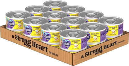 A Strong Heart Wet Puppy Food, Chicken & Beef Dinner - 5.5 oz Cans (Pack of 24), Made in the USA with Real Chicken & Beef - Image 11
