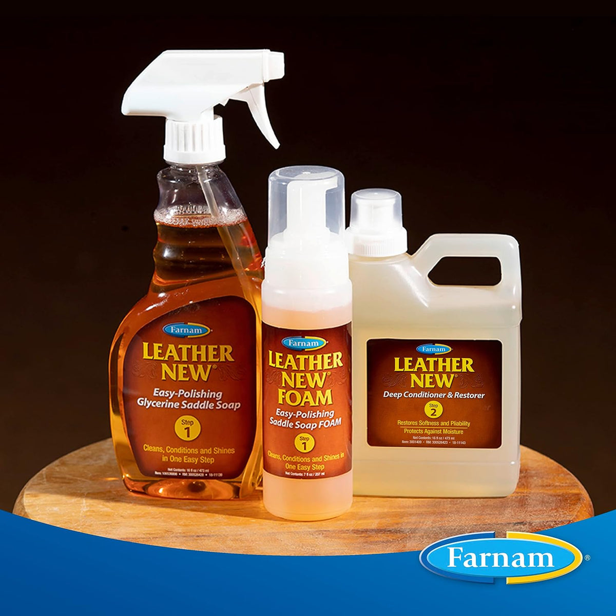 Farnam Leather New spray bottle conditioning solution for luxury leather goods