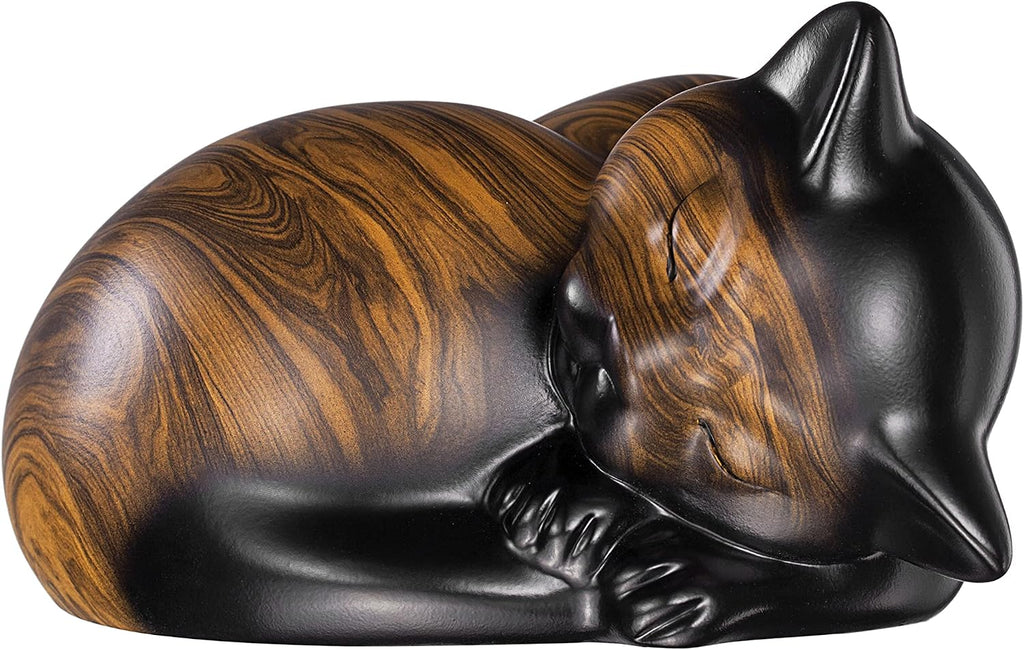 Pet Urns,Sleeping Resin Cremation Cat Urn, Cat Urns for Ashes, Small Animal Urn - Image 8