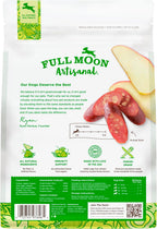 Close up of Full Moon artisanal chicken apple sausage treats