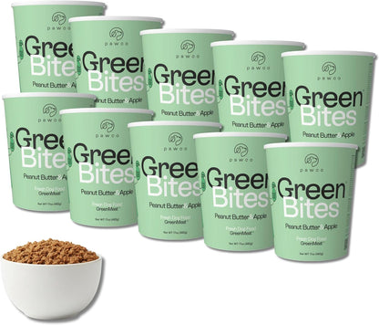 PawCo Fresh Dog Food - Supports Energy, Digestion & Overall Health - Blueberry Recipe with Spinach, Carrots, Flaxseed, Antioxidants & Probiotics - GreenBites - Pack of 10 x 17oz - Image 9