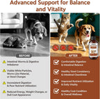 USA imported Nice2cu seven way dewormer support formula bottle on clean background.
