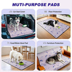 WanpeeGoo dog pee pads folded in a 2 pack