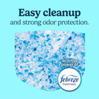 Side view of Fresh Step 8 pound crystal cat litter bag