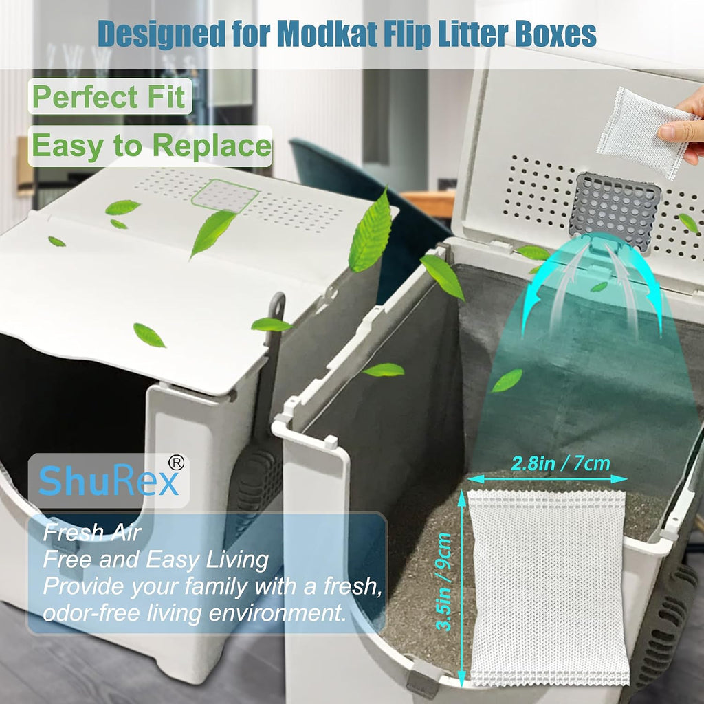 Unscented non toxic black activated carbon filters for household pet odor elimination