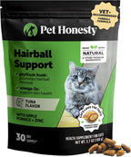 Pet Honesty Vet Backed Cat Hairball Remedy Chews, Chicken, 30-Day Supply - Image 13