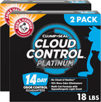 ARM & HAMMER Clump & Seal SLIDE Platinum Multi-Cat Clumping Cat Litter, Easy Clean Technology with No Scrubbing, 14-Day Odor Control, 18 lbs - Image 15
