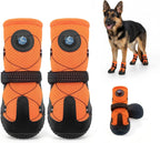 Dog Shoes for Hot Pavement, Rotary Dial Dog Boots for Small Medium Large Dogs with Breathable Mesh & Non-Slip Soles for Hiking, Camping & Summer Walks6 - Image 11