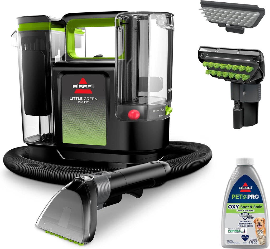 Bissell Little Green Max Pet vacuum with pet hair tool