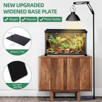 Mecesor reptile lamp stand showing 360 degree swing arm