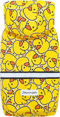 Fitwarm Funny Duck Dog Raincoat front view authentic premium imported pet apparel