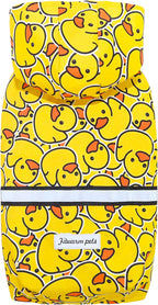 Fitwarm Funny Duck Dog Raincoat front view authentic premium imported pet apparel