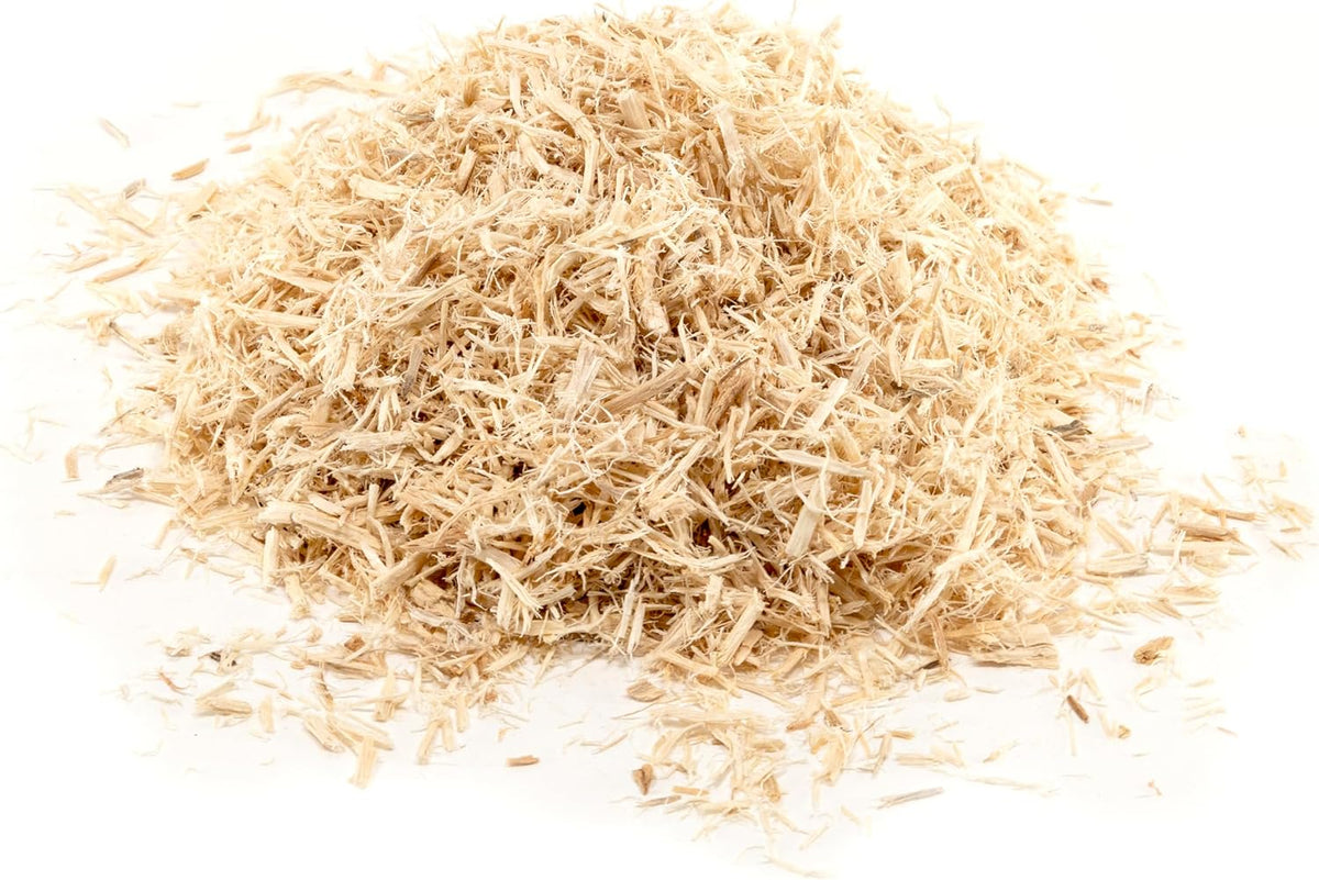 Natural wood fiber texture of Zoo Med reptile bedding