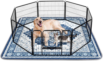 INVENHO Washable Pee Pads for Dogs 72"x72" Reusable Dog Pads Extra Large Upgrade Non-Slip Dog Pee Pads Heavy Absorbency Puppy Pee Pads Quick Dry Whelping Pads/Waterproof Puppy Training Pad - Image 15
