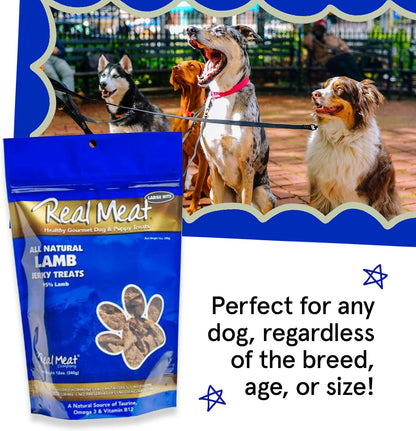 High protein grass-fed lamb dog treats in a bowl