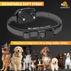 Furr Bunny bark collar training mode interface