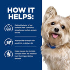 Side view of therapeutic Hill's pet food bag with ActivBiome logo