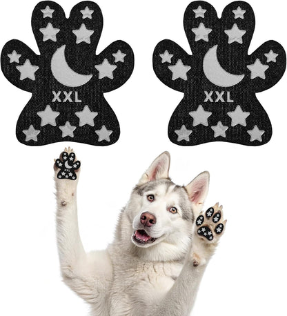 BEAUTYZOO Dog Paw Protector Anti-Slip, Paw Pads for Dogs Traction On Hardwood Floors, Paw Stickers for Hot/Cold Pavement for Senior Dogs, Shoes Boots Socks Replacement, 6 Sets (24 pcs) L - Image 13