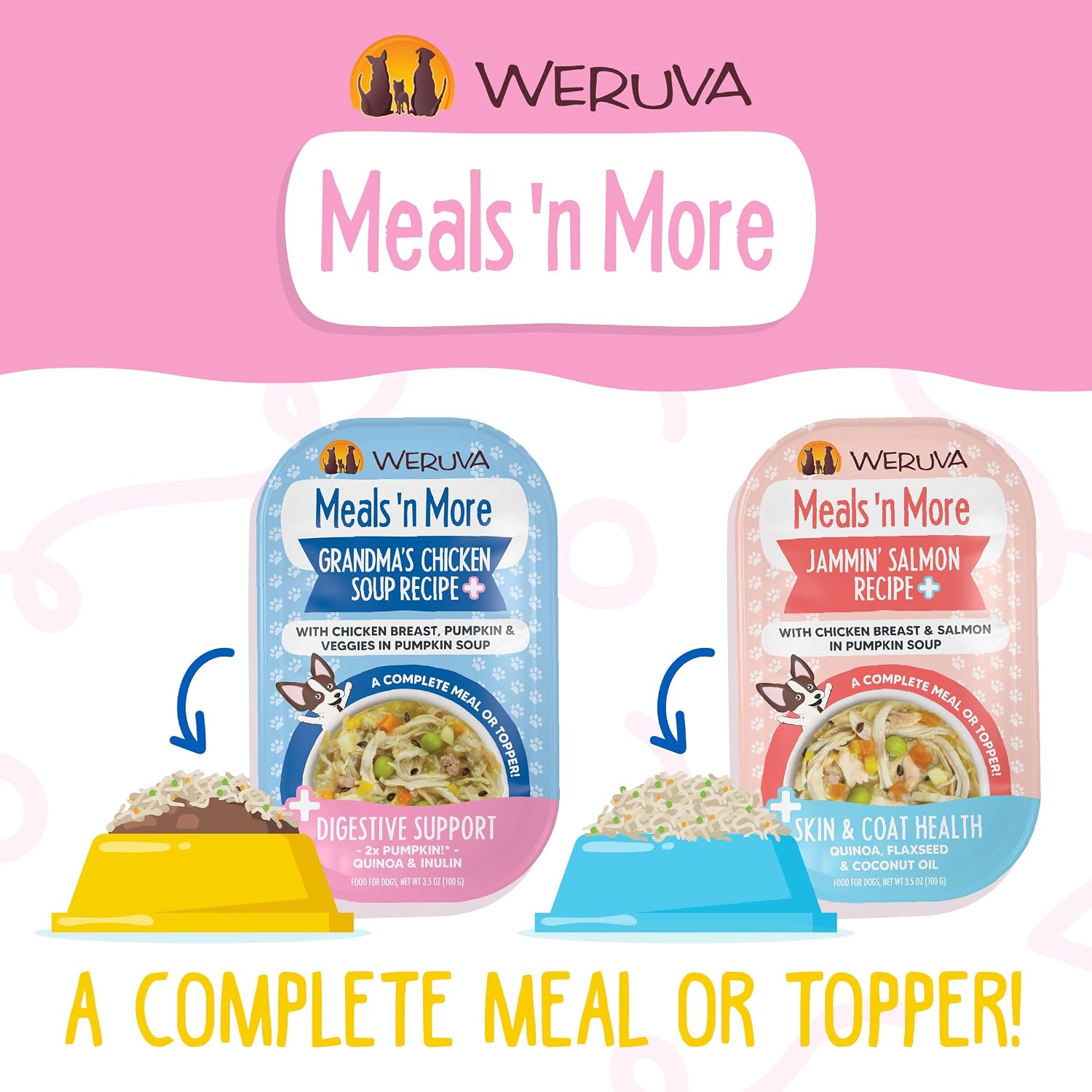 Weruva unboxing of natural pet food variety pack imported from USA