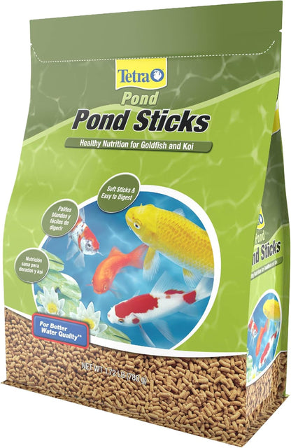TetraPond Pond Sticks 1.72 Pounds front view packaging