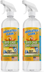Absolutely Clean Amazing Bird Cage Cleaner and Deodorizer - Just Spray/Wipe - Safely & Easily Removes Bird Messes Quickly and Easily - Made in The US - Fragrance Free (16oz Pack of 1) - Image 9