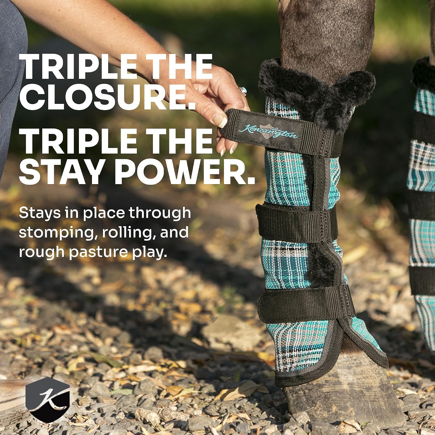 Kensington non collapsing draft fly boots showing the stay up structural technology