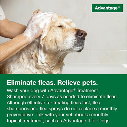 Advantage Dog Flea & Tick Shampoo for Puppies & Adult Dogs | Kills Fleas & Ticks | 24 oz. - Image 9