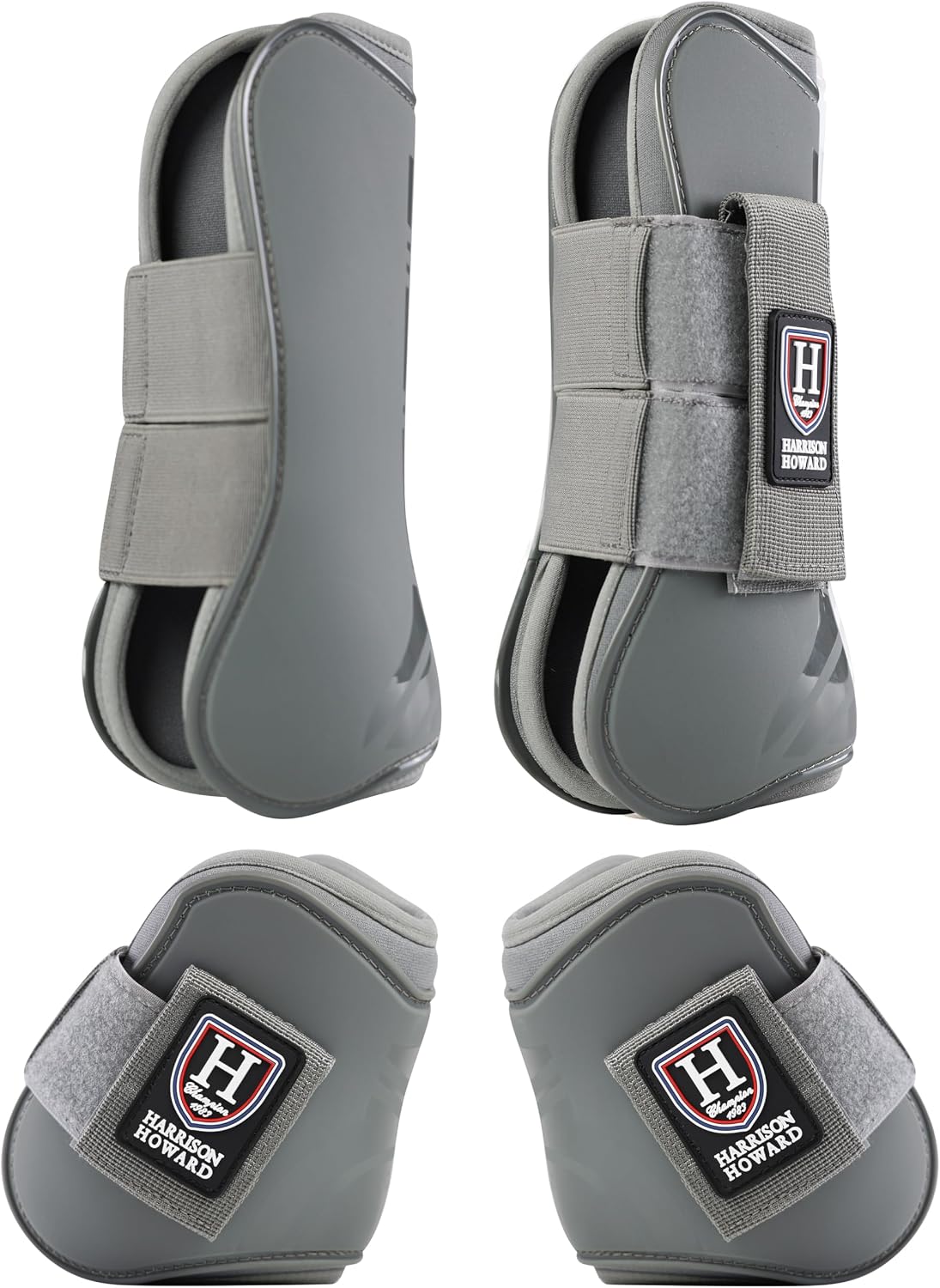 Harrison Howard Horse Tendon Boots Open Front/Fetlock Boot for Horse Protective Boots for Jumping, Trail Riding Set of 4 - Image 15