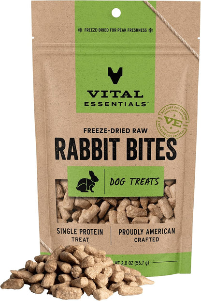 Vital Essentials Freeze Dried Dog Treats | Salmon Bites, Single Protein | Premium Quality | Grain Free Training Treats for Dogs, 2.5 oz Bag - Image 15